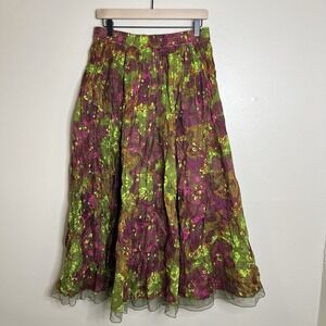 Y2K Skirt Take Two Headstock Fairy Goblin Core Maxi Whimsigoth Renaissance Art L